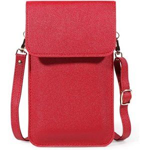 Women Touch Screen Crossbody Phone Purse Light Phone Crossbody Bag for Girls